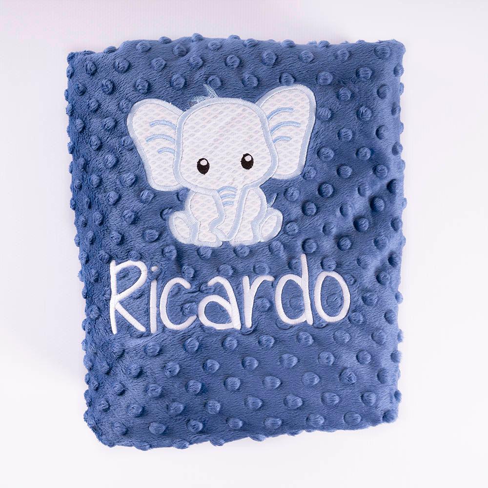 Manta Personalizada Bebé Elefante Nanetes - Nanetes